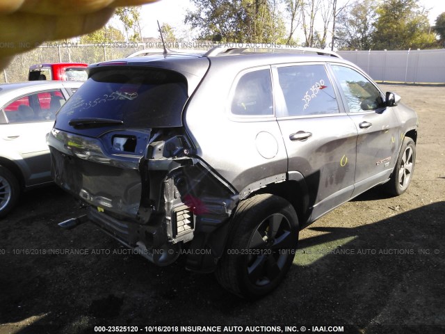 1C4PJMCB3GW305161 - 2016 JEEP CHEROKEE LATITUDE GRAY photo 4