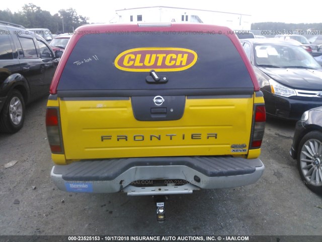 1N6ED26Y12C350934 - 2002 NISSAN FRONTIER KING CAB XE/KING CAB SE YELLOW photo 8