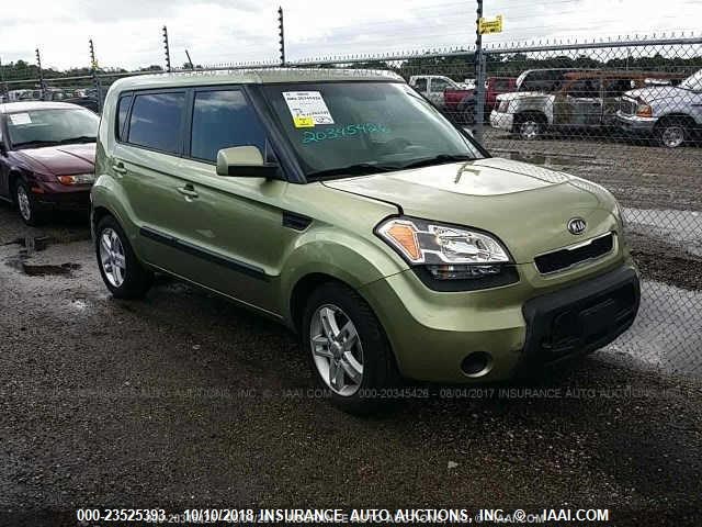 KNDJT2A25B7246558 - 2011 KIA SOUL +/!/SPORT GREEN photo 1