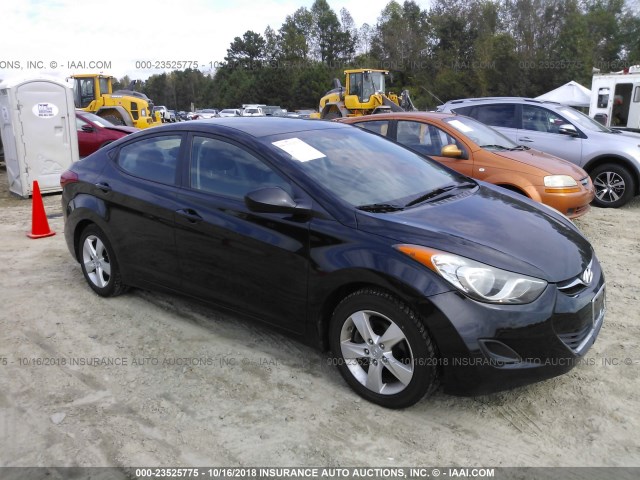 5NPDH4AE5BH002263 - 2011 HYUNDAI ELANTRA GLS/LIMITED BLACK photo 1