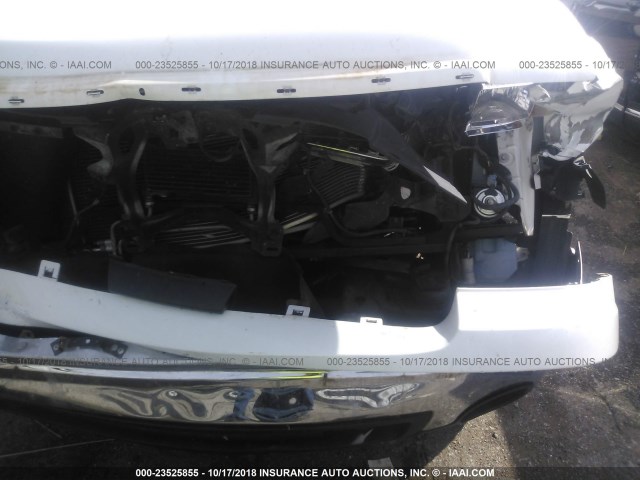 3GTRKVE32AG195260 - 2010 GMC SIERRA K1500 SLE WHITE photo 6