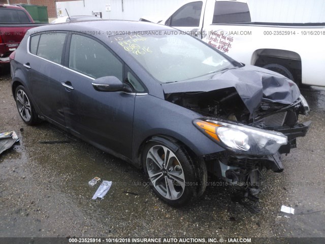 KNAFX5A85G5632431 - 2016 KIA FORTE EX BROWN photo 1