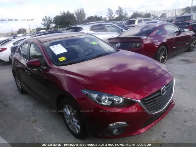 3MZBM1L77GM268527 - 2016 MAZDA 3 TOURING RED photo 1