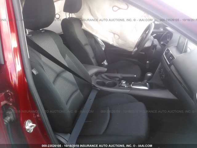 3MZBM1L77GM268527 - 2016 MAZDA 3 TOURING RED photo 5