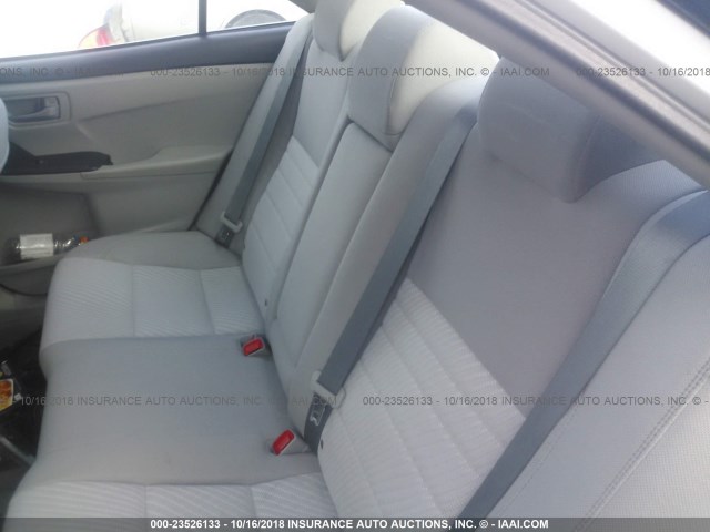 4T4BF1FKXFR452112 - 2015 TOYOTA CAMRY LE/XLE/SE/XSE WHITE photo 8