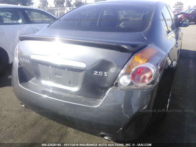 1N4AL21E47C200119 - 2007 NISSAN ALTIMA 2.5/2.5S GRAY photo 6