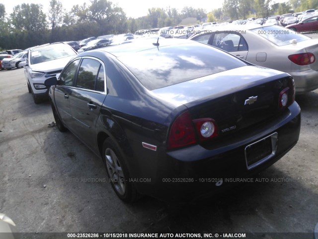 1G1ZB5EB6AF248365 - 2010 CHEVROLET MALIBU LS 黑色 照片 3