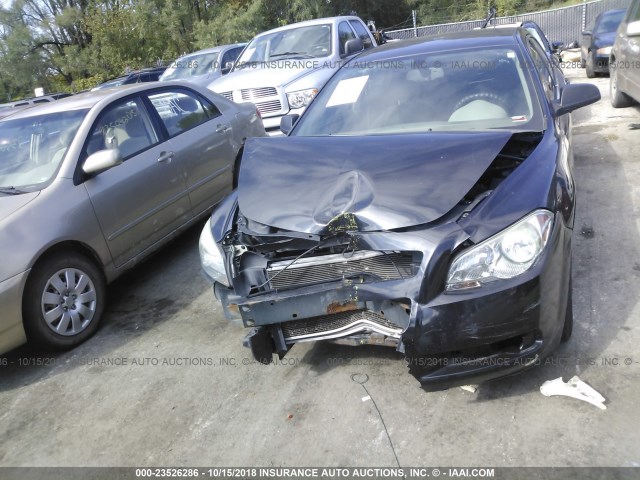 1G1ZB5EB6AF248365 - 2010 CHEVROLET MALIBU LS 黑色 照片 6