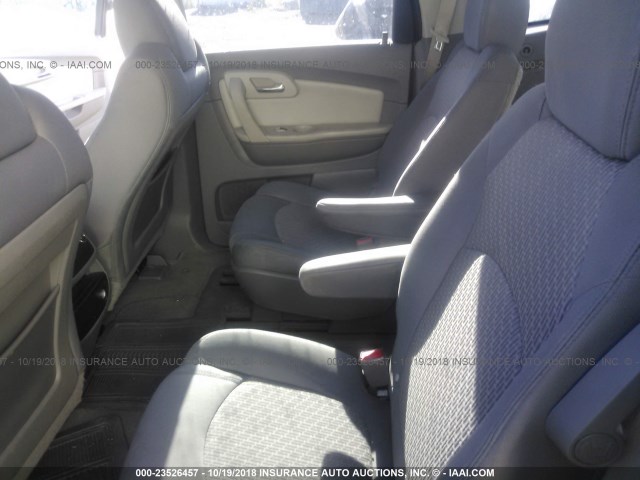 1GNKVGED9BJ330643 - 2011 CHEVROLET TRAVERSE LT BLUE photo 8