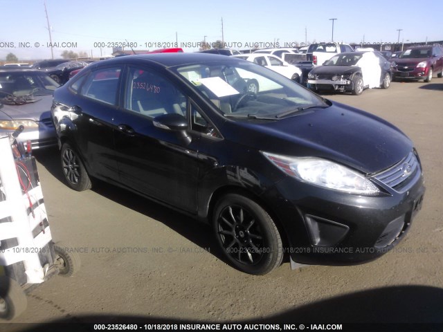 3FADP4BJ8DM172442 - 2013 FORD FIESTA SE BLACK photo 1