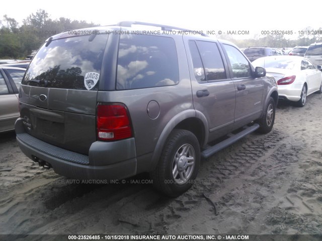 1FMZU62E72ZC75608 - 2002 FORD EXPLORER XLS GRAY photo 4