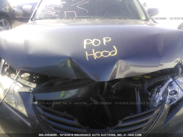 4T1BE46K17U014109 - 2007 TOYOTA CAMRY NEW GENERAT CE/LE/XLE/SE GRAY photo 10