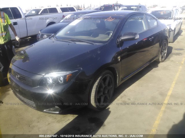 JTKDE167180236755 - 2008 TOYOTA SCION TC შავი ფოტო 2