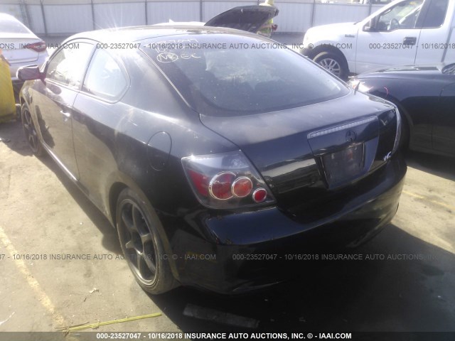 JTKDE167180236755 - 2008 TOYOTA SCION TC შავი ფოტო 3