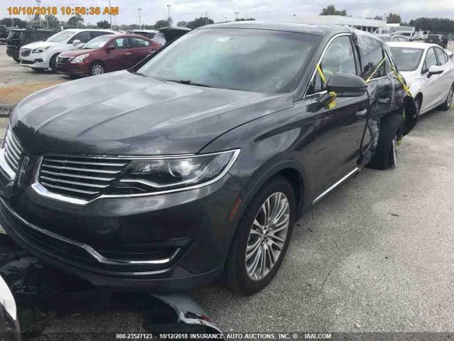 2LMPJ6LR2JBL17982 - 2018 LINCOLN MKX RESERVE Մոխրագույն լուսանկար 11