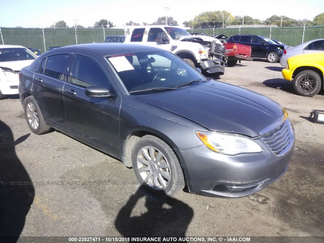 1C3CCBBB6DN694222 - 2013 CHRYSLER 200 SILVER photo 1