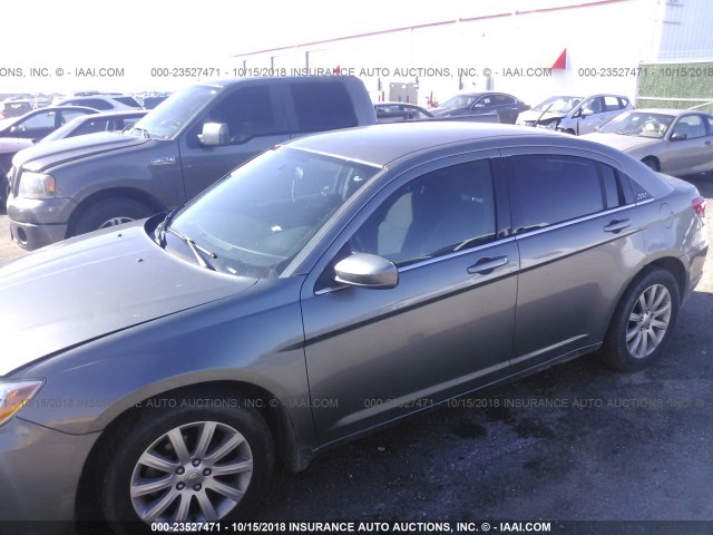 1C3CCBBB6DN694222 - 2013 CHRYSLER 200 SILVER photo 6