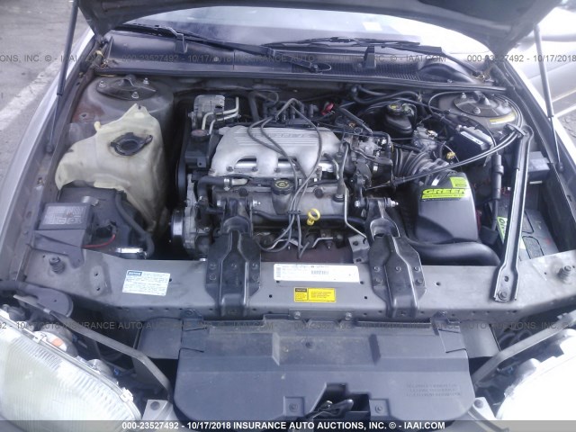 2G1WW12MXV9246123 - 1997 CHEVROLET MONTE CARLO LS Silber Foto 10