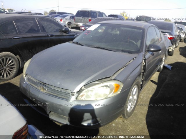 2G1WM15K269312200 - 2006 CHEVROLET MONTE CARLO LT SILVER photo 2