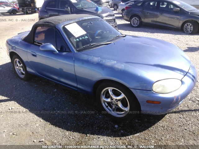 JM1NB3532Y0139188 - 2000 MAZDA MX-5 MIATA LS BLUE photo 1