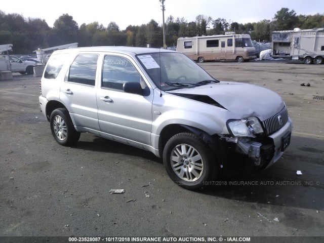 4M2CU57146KJ12885 - 2006 MERCURY MARINER SILVER photo 1