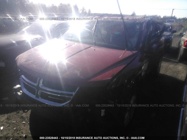 3C4PDCBG9GT231488 - 2016 DODGE JOURNEY SXT RED photo 2