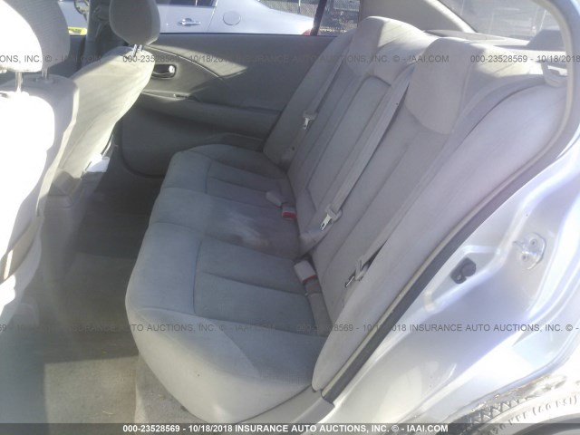 1N4AL11D44C123622 - 2004 NISSAN ALTIMA S/SL SILVER photo 8