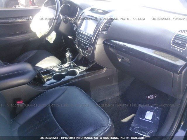 5XYKW4A74EG504501 - 2014 KIA SORENTO SX/SX LIMITED შავი ფოტო 5