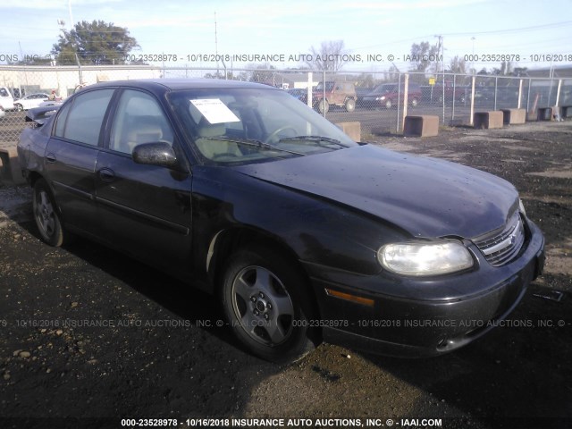 1G1NE52J83M641784 - 2003 CHEVROLET MALIBU LS 黑色 照片 1