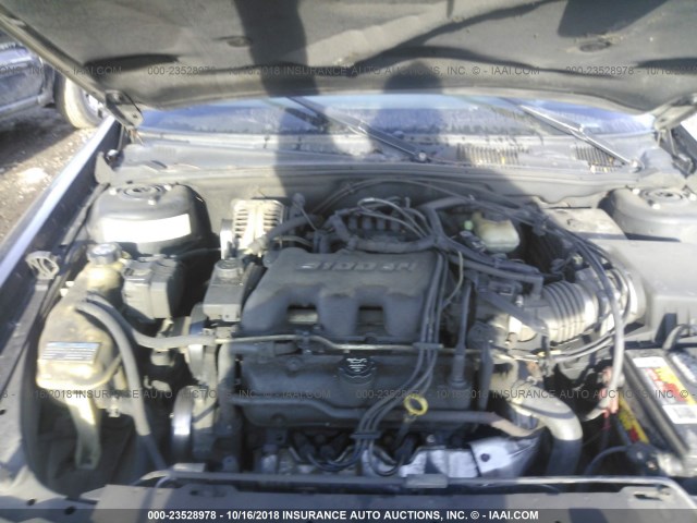 1G1NE52J83M641784 - 2003 CHEVROLET MALIBU LS 黑色 照片 10