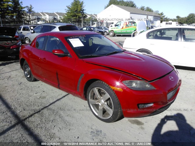 JM1FE173450147124 - 2005 MAZDA RX8 RED photo 1