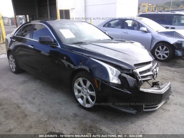 1G6AG5RX9E0186032 - 2014 CADILLAC ATS BLACK photo 1