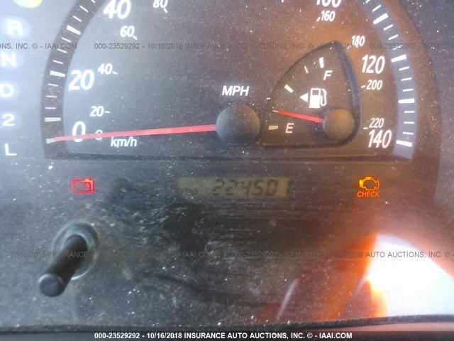 4T1BE32K83U260052 - 2003 TOYOTA CAMRY LE/XLE/SE BLUE photo 7