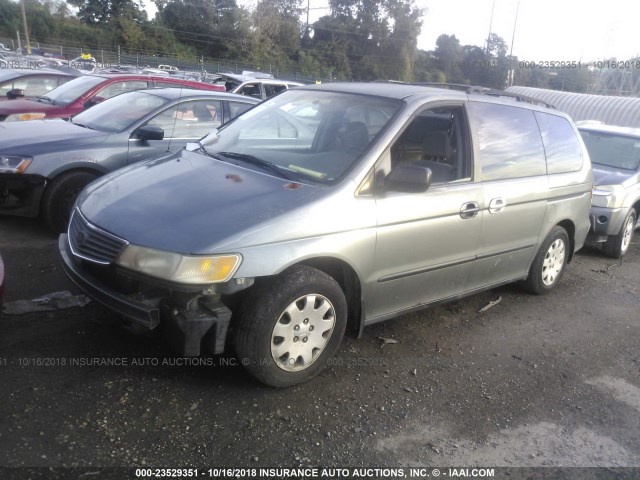 2HKRL1852YH586106 - 2000 HONDA ODYSSEY LX BEIGE photo 2