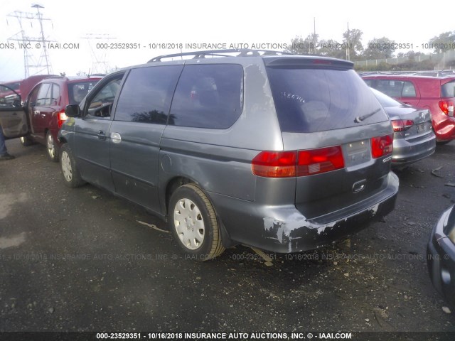 2HKRL1852YH586106 - 2000 HONDA ODYSSEY LX BEIGE photo 3