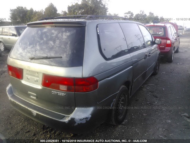 2HKRL1852YH586106 - 2000 HONDA ODYSSEY LX BEIGE photo 4