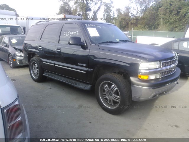 1GNEK13T0YJ112290 - 2000 CHEVROLET TAHOE K1500 BLACK photo 1