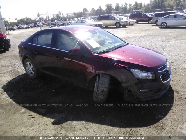 1G1PE5SB0G7207297 - 2016 CHEVROLET CRUZE LIMITED LT RED photo 1