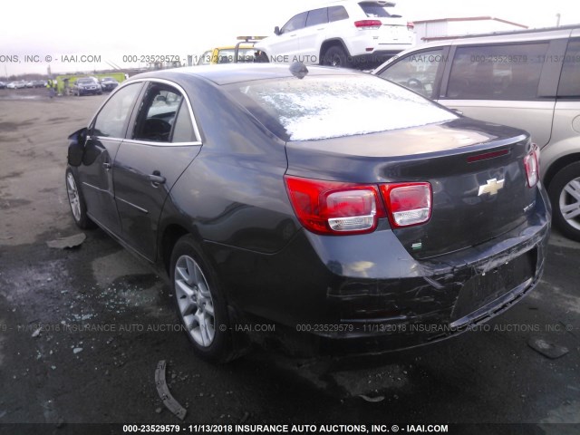 1G11C5SL6EF273862 - 2014 CHEVROLET MALIBU 1LT GRAY photo 3