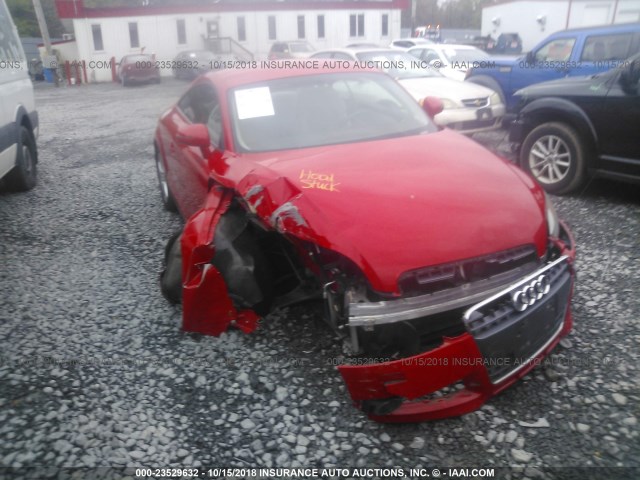 TRUAF38J791007283 - 2009 AUDI TT RED photo 1