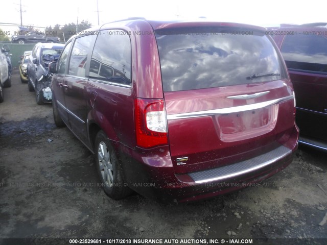 2C4RC1BG8ER433707 - 2014 CHRYSLER TOWN & COUNTRY TOURING RED photo 3