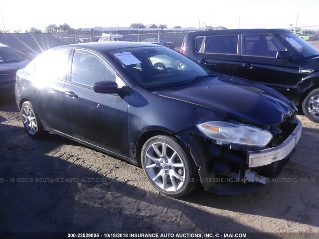 1C3CDFBA1DD155329 - 2013 DODGE DART SXT GRAY photo 1