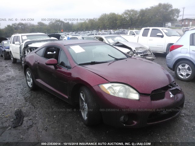 4A3AK24F07E002110 - 2007 MITSUBISHI ECLIPSE GS MAROON photo 1