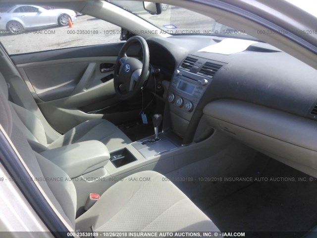 4T1BE46K77U006130 - 2007 TOYOTA CAMRY NEW GENERAT CE/LE/XLE/SE GOLD photo 5