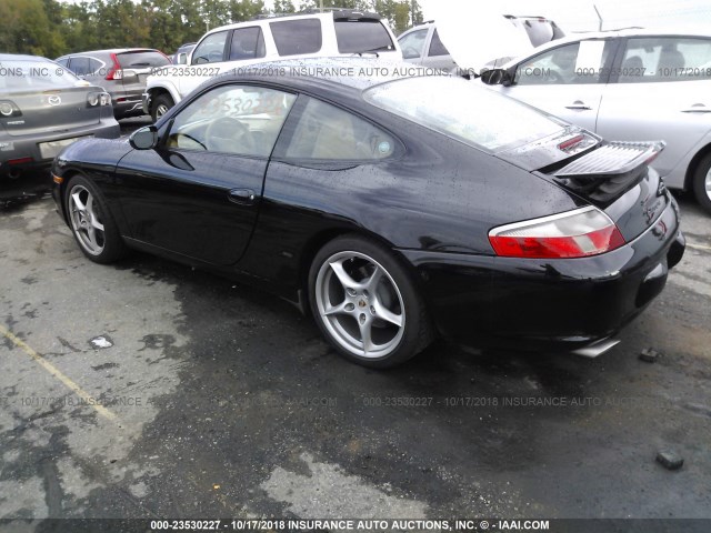 WP0AA29993S622913 - 2003 PORSCHE 911 CARRERA 2/CARRERA 4S BLACK photo 3