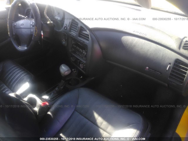 2G1WX15K229341956 - 2002 CHEVROLET MONTE CARLO SS ყვითელი ფოტო 5
