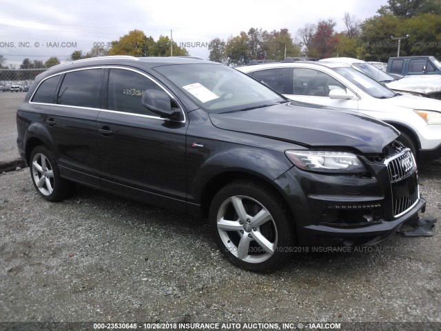 WA1DGAFE9DD007821 - 2013 AUDI Q7 PRESTIGE GRAY photo 1