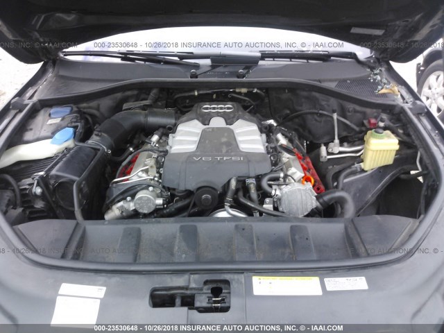 WA1DGAFE9DD007821 - 2013 AUDI Q7 PRESTIGE GRAY photo 10