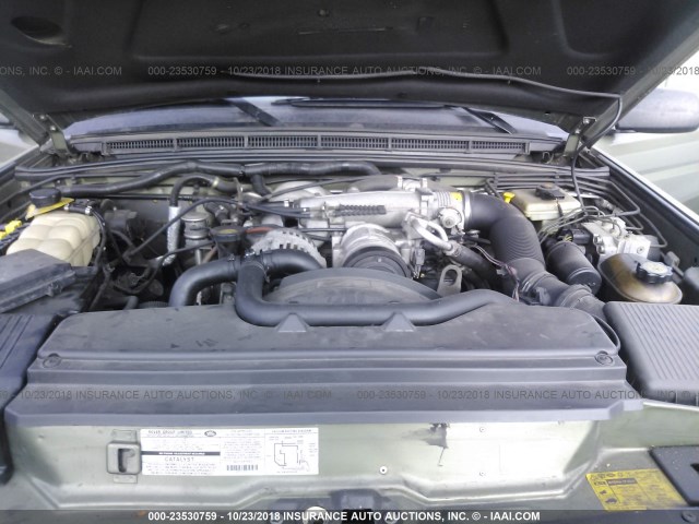 SALTY1541YA243371 - 2000 LAND ROVER DISCOVERY II  მწვანე ფოტო 10