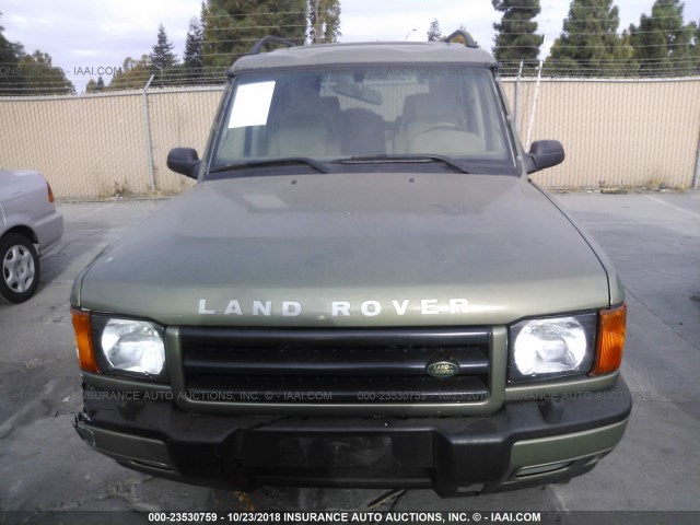 SALTY1541YA243371 - 2000 LAND ROVER DISCOVERY II  მწვანე ფოტო 6